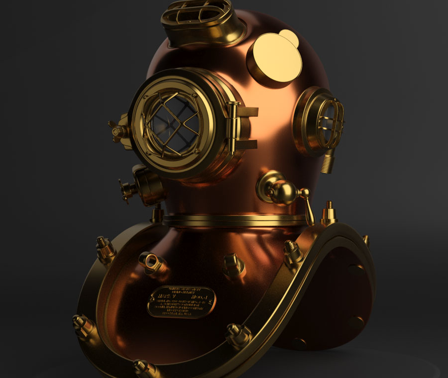 Mark V Diving Helmet